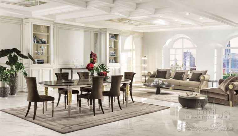 Обеденные группы, мебель коллекции Regency, Collection, Longhi