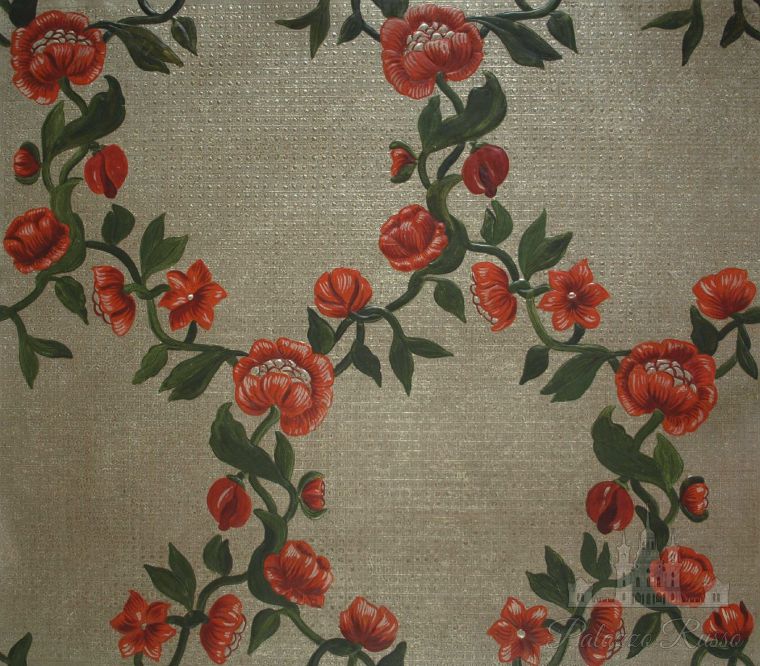 Обои ручной работы, кожа, Flanders 1750г. A Polychrome Version, Plaisance 1, Lutson