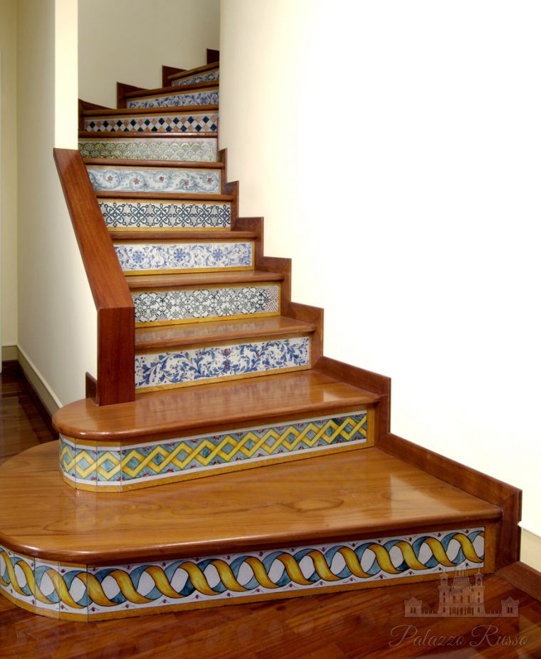 Керамическая плитка, для полов, вулканическая лава, Lava Stairs Custom Decor, Le Nid