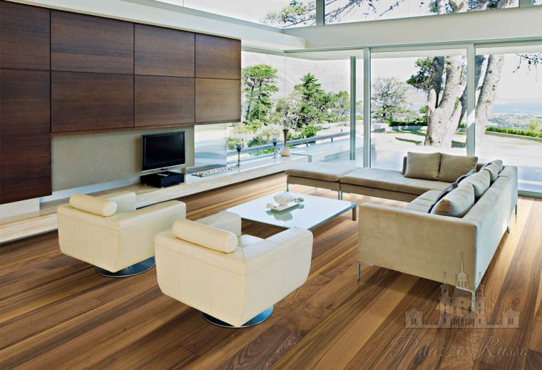 3 - х слойная паркетная доска, европейский орех, EUROPEAN WALNUT - NATUR, CP Parquet