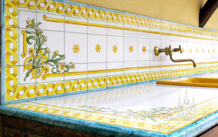 Керамическая плитка, для полов, стен, столешниц., вулканическая лава, Lava Top 3 Custom Decor 1, Le Nid