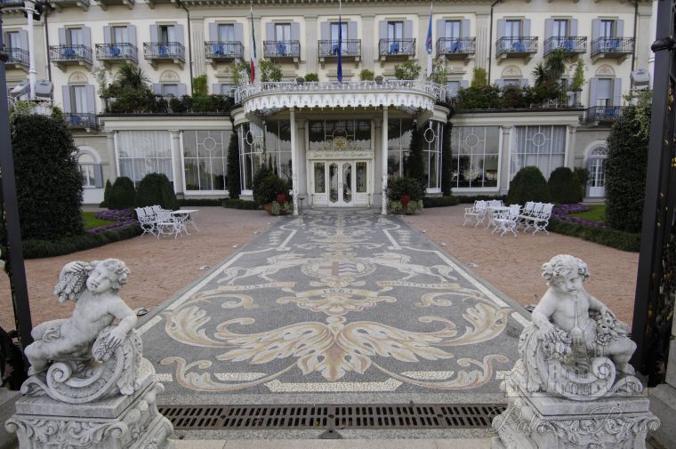 Мраморная мозаика, для стен и полов, Grand Hotel Des Iles Borromees, Stresa, Luxus Hospitalitas, Friul Mosaic