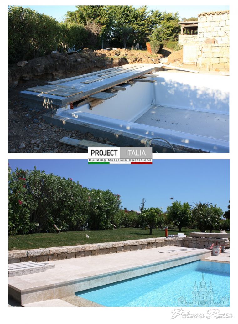 Натуральный камень, для полов и стен, мрамор, Swimming Pool 3, Project - Italia