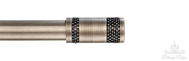 Карнизы, дерево, кристаллы, цвет - Dark Pearl, Cylinder, Byron And