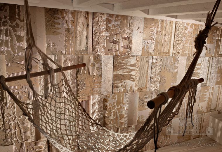Натуральный камень Travertino Chiaro - Decor Mother Of Pearl +, только для стен, Sabal, Petra Antiqua
