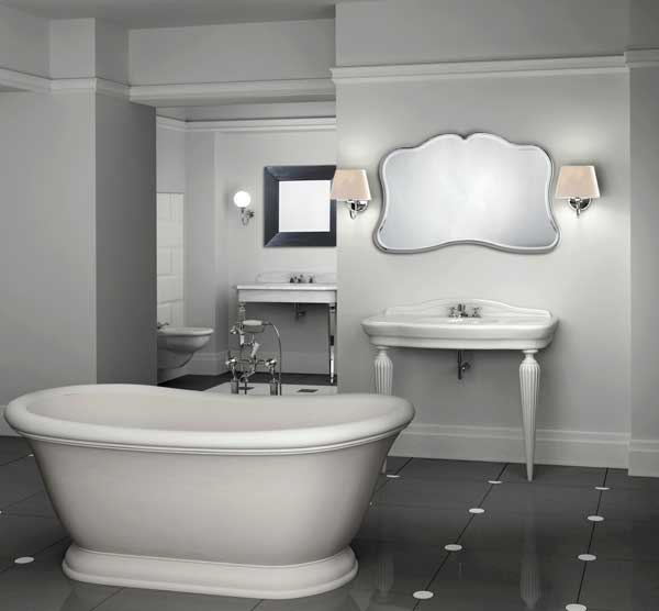 Ванна, Aurora из материала “ White Tec ”, 1NAAURORA, Devon Devon