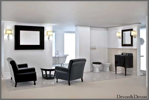Зеркало для ванной комнаты, Morgan Shining с заказными размерами, FLSHMORGAN 2, Devon Devon