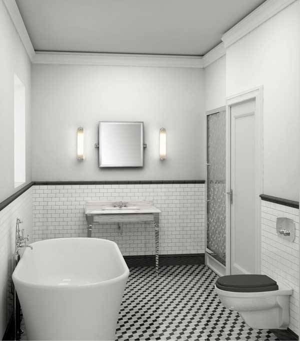 Мебель для ванной, консоль со столешницей, Claridge Console из белого Mрамора Bianco Carrara,, DECLARIMCACR 2, Devon Devon