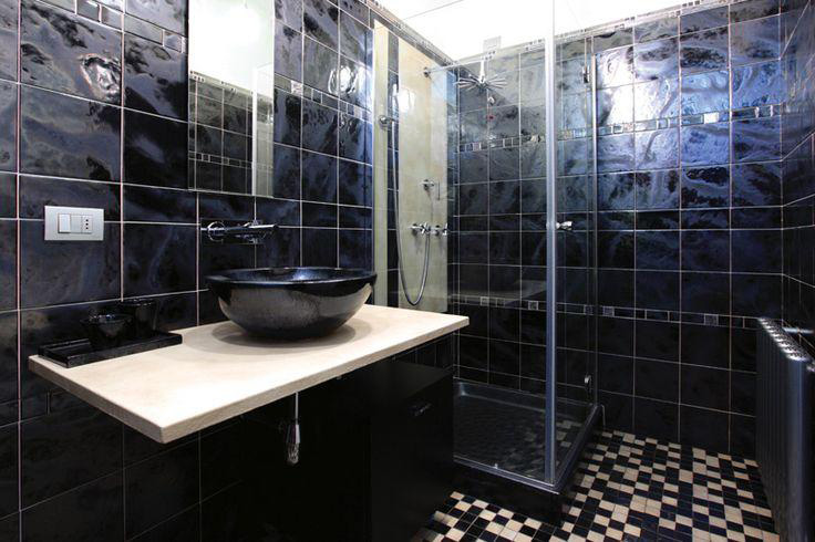 Раковина, Lavabo Sfera Lus 16 Nero, Franco Pecchioli