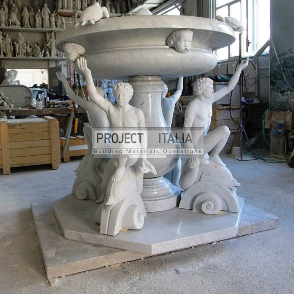 Натуральный камень, мрамор, фонтан по индивидуальному заказу, Artistico, Project - Italia