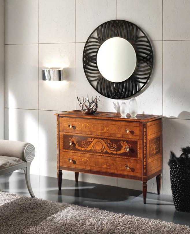 Спальни, комод, отделка D305 Ciliegio, 450, Bbelle