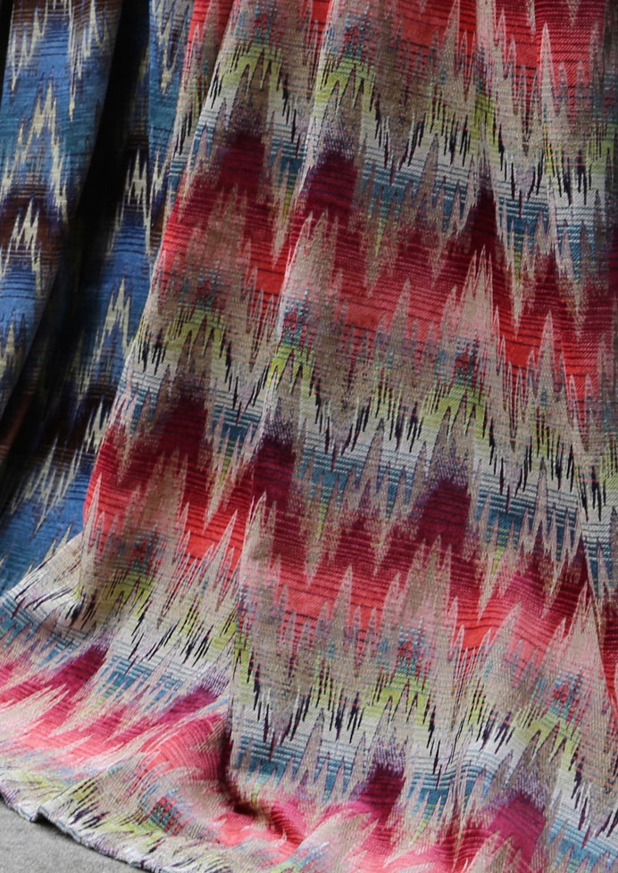 Ткани, 80 % вискоза 20 % полиэстер, цвет - Watermelon, BARGELLO/ F0301 - 04, Watts