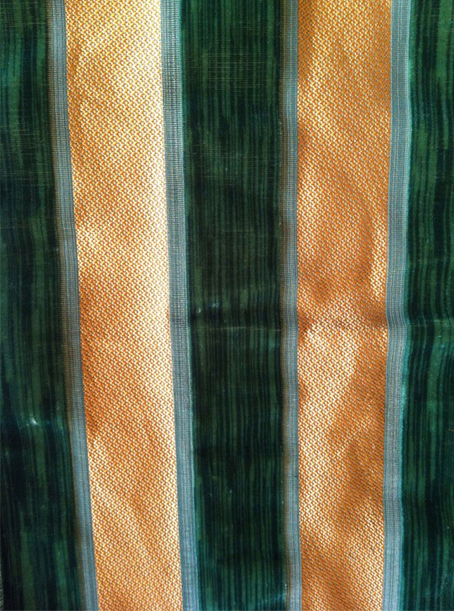 Ткани, 37 % хлопок 35 % вискоза 28 % шелк, цвет - Emerald Green, FONTAINEBLEAU VELVET/, Watts