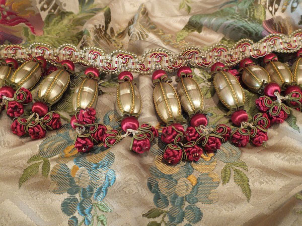 Позументы, фурнитура, аксессуары, QUART JASMINE FRINGE, Watts
