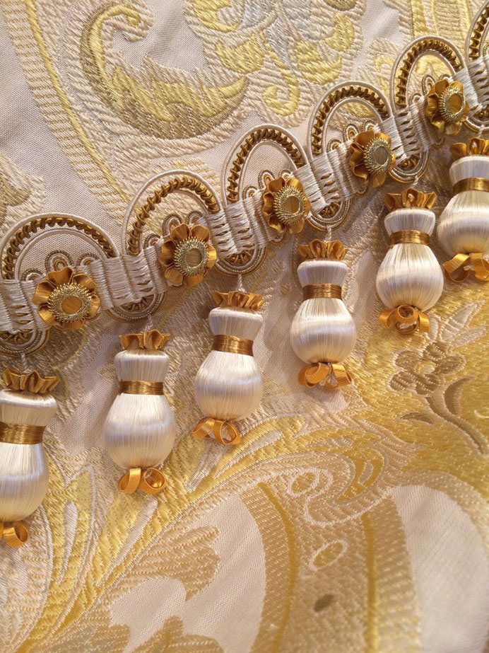 Позументы, фурнитура, аксессуары, FLEUR JASMIN DROP FRINGE, Watts