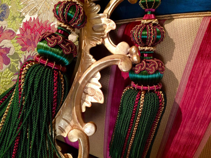 Позументы, фурнитура, аксессуары, MOZART DOUBLE TASSEL, Watts