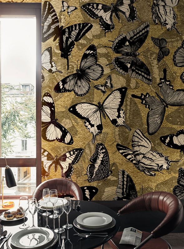 Панно дизайнерское, винил, дизайнер - Giovanni Pesce, Catch Me WDCM1501, Wall And Deco