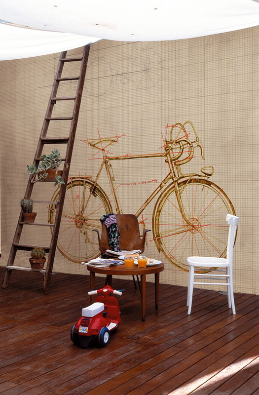 Панно дизайнерское, винил, дизайнер - Talva Design, Granfondo BBGR1201, Wall And Deco