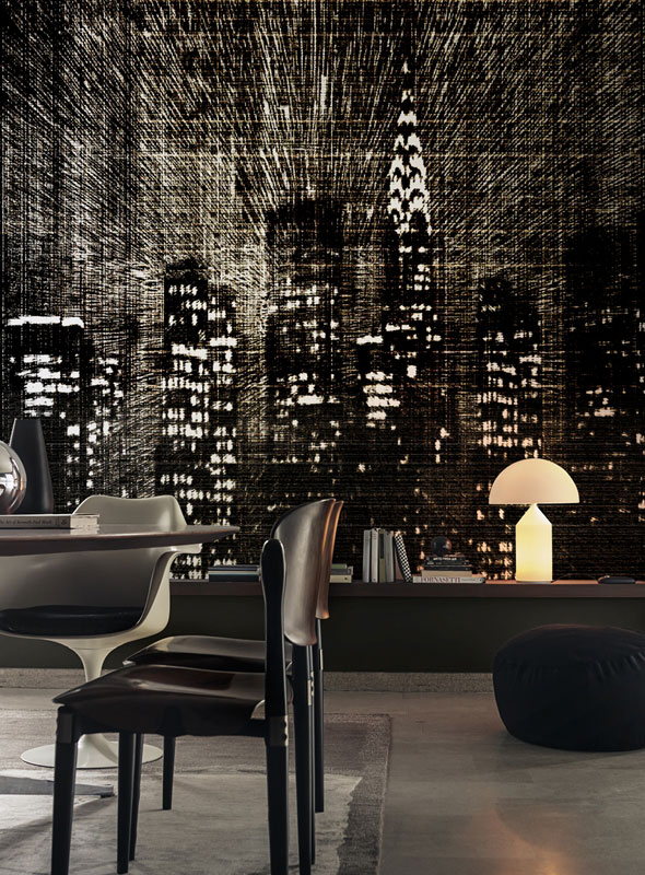 Панно дизайнерское, винил, дизайнер - Lorenzo De Grandis, Light Shadow WDLS1501, Wall And Deco