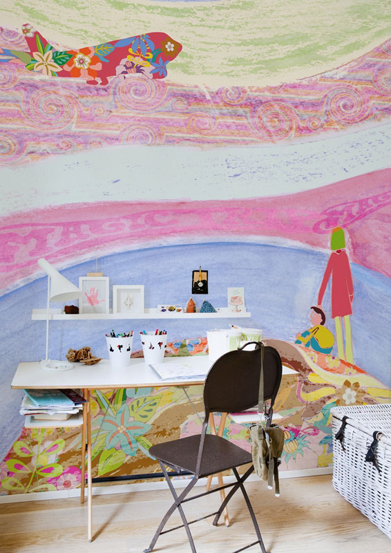 Панно дизайнерское, винил, дизайнер - Talva Design, Magic Trip BBMA1301, Wall And Deco