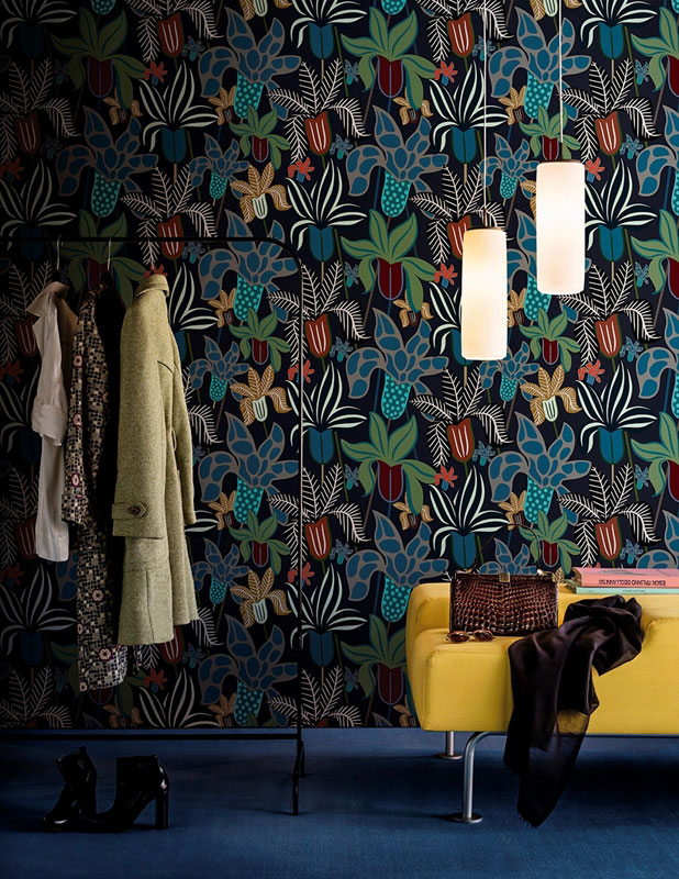 Панно дизайнерское, винил, дизайнер - Lorenzo De Grandis, The Garden WDTG1602, Wall And Deco