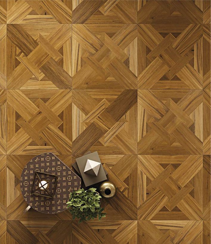 3 - х слойная паркетная доска, тик бирма, TEAK BURMA - BRUSHED, CP Parquet